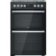 Hotpoint HDM67G9C2CSB/UK 60Cm  Dual Fuel Double Cooker