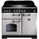 Rangemaster - 100cm Classic Deluxe Induction Range 100640 Royal Pearl and Chrome