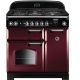 Rangemaster 116500 Classic 90cm Dual Fuel Range Cooker in Cranberry and Chrome