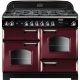 Rangemaster 116800 Classic 110cm Duel Fuel Cooker Cranberry and Chrome