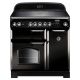 Rangemaster 116940 Classic 90cm Induction Range Cooker in Black and Chrome