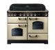 Rangemaster 90440 Classic Deluxe 110cm Electric Cooker with Induction Cream and Brass