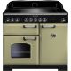 Rangemaster - 100cm Classic Deluxe Induction Range 100920 Olive Green and Chrome