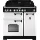 Rangemaster 113730 Classic Deluxe 90cm Induction Range Cooker White and Chrome