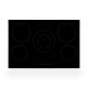 Montpellier MCH77 77cm Ceramic Touch Control Hob, 5 Zones With Cable