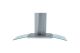 Montpellier MHG900X 90CM Curved Glass Chimney Hood in Stainless Steel