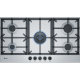 Neff T29DS69N0 90cm 5 burner 5.0kW Wok burner Cast Iron supports FlameSelect star layout