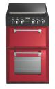 Stoves Richmond 550DFW Jalapeno Red DUAL FUEL Cooker