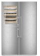 Liebherr XRCST5295 Side-by-side combination with wine tempering compartment