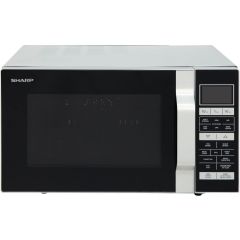 Toshiba MM2-EM20PF Microwave Oven in Grey 20L 800W Mirror Finish