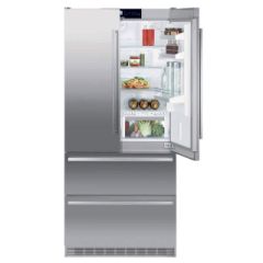 LG GSXV90MCAE 96.8cm Frost Free American Style Fridge Freezer - Matt Black