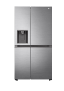 DXD Fridge Freezer Stainless Steel with Chrome trim