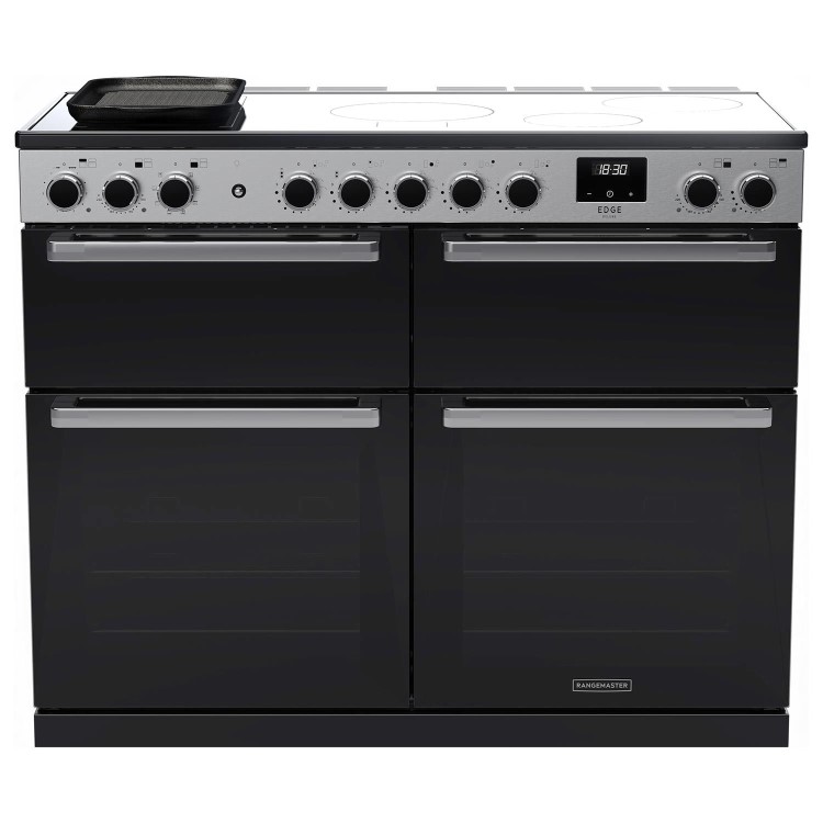 Rangemaster EDDLB110EIGBLK/CM1 Edge Deluxe BC 110cm Induction Black (Glass)