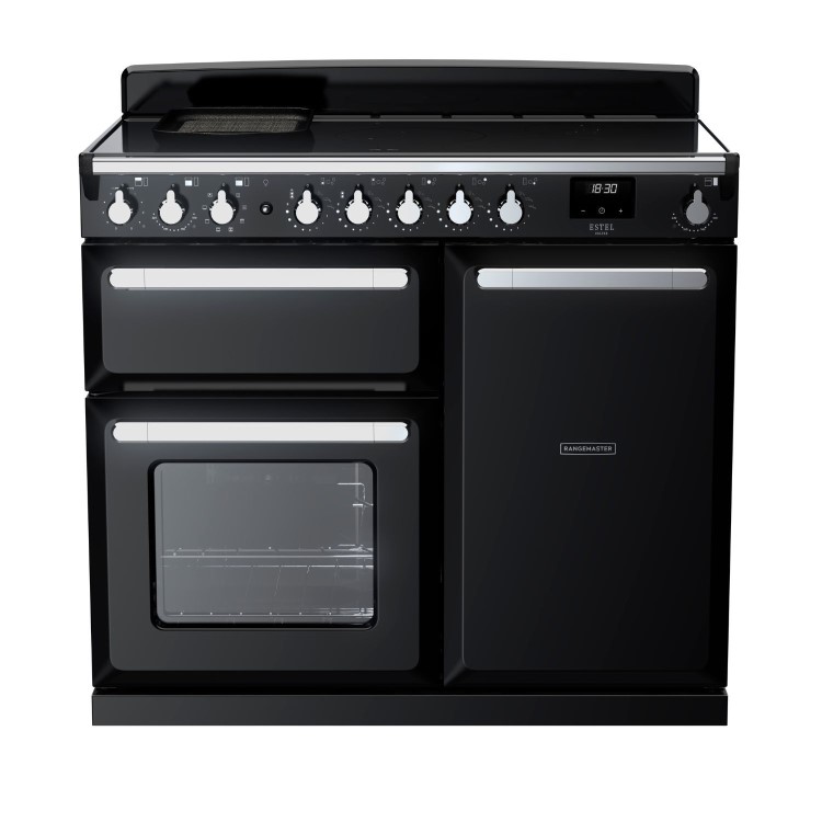 Rangemaster ESDL100EIPGBL/CM1 Estel Deluxe 100cm Induction Gloss Black