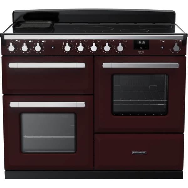 Rangemaster ESDLO110EIPBOR/CM1 Estel Deluxe OC 110cm Induction Bordeaux