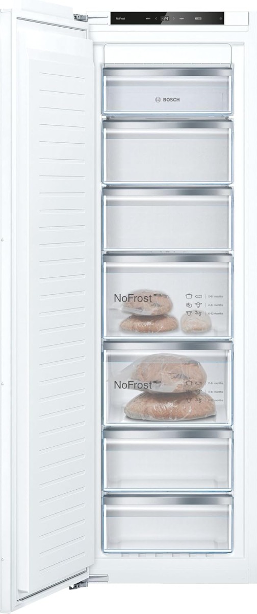 Bosch GIN81VEE0G Built in Single door Freezer 177cm Height