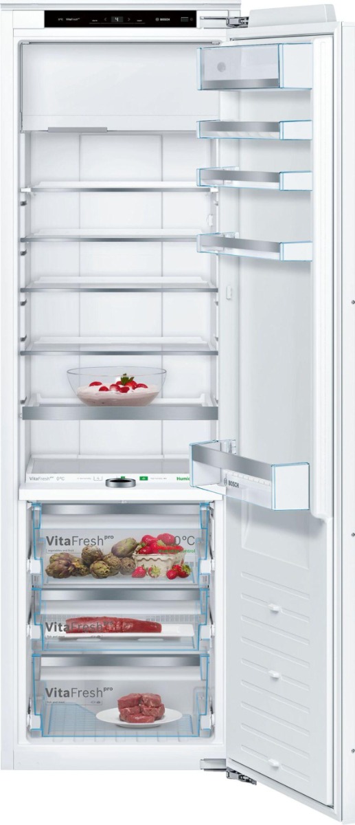 Bosch KIF82PFF0 177x55.8 built in fridge with 4* ice box