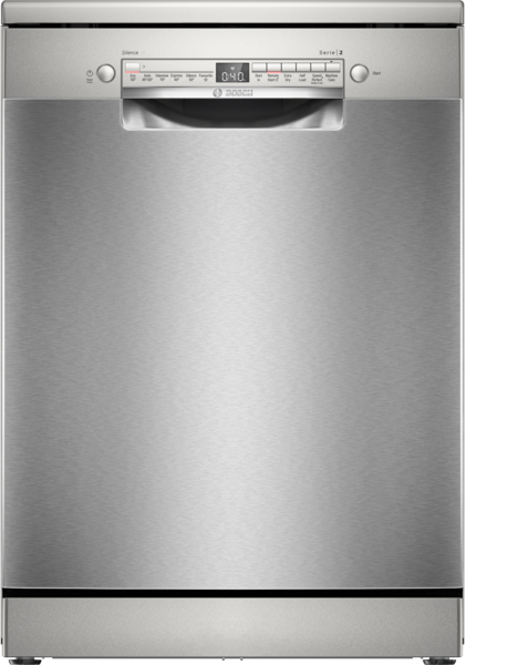 Photos - Dishwasher Bosch SMS2HVI67G Silver Inox 60cm  