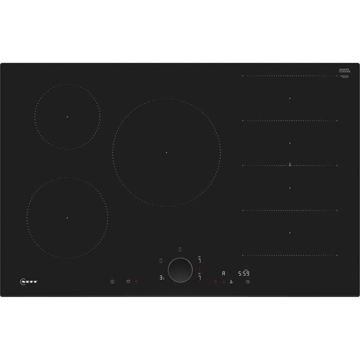 Neff T68FUV4L0 N 90 Flex Induction Hob